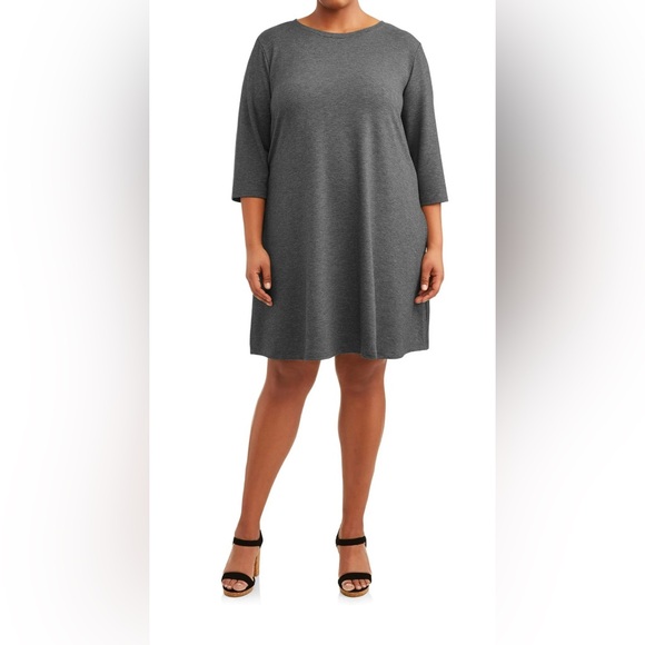 Comfy plus size dress 1X - Picture 2 of 7